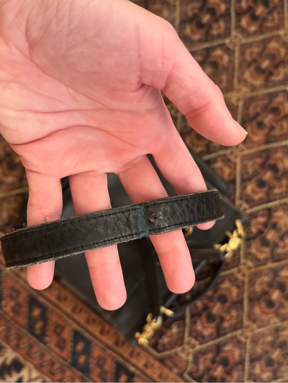 Vintage Coach Willis Satchel Black - Picture 6 of 10